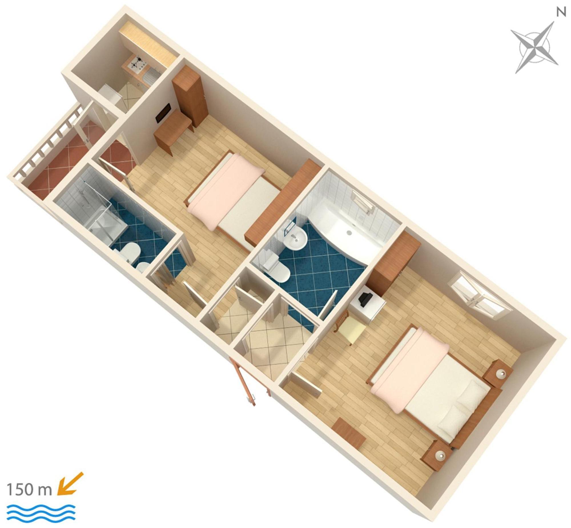 Apartments By The Sea Duce, Omis - 5973 Exterior foto